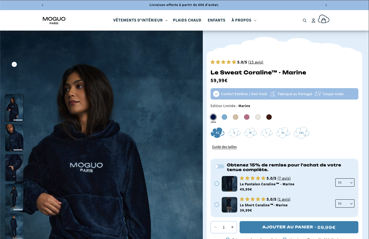 Moguo Paris · réalisation