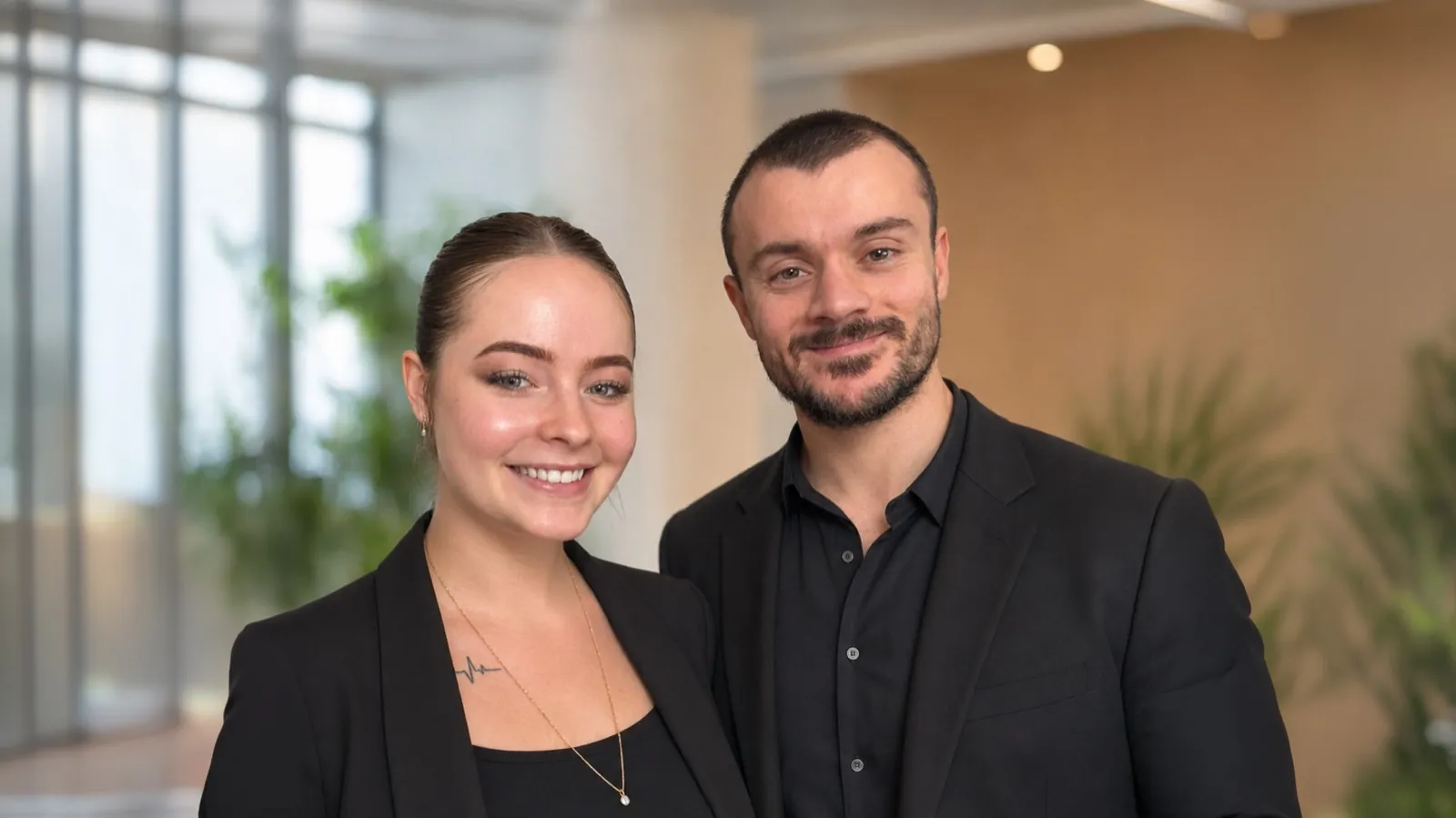 Gauthier Touillet et Laura Gicquel, fondateurs de l'agence Qoubra