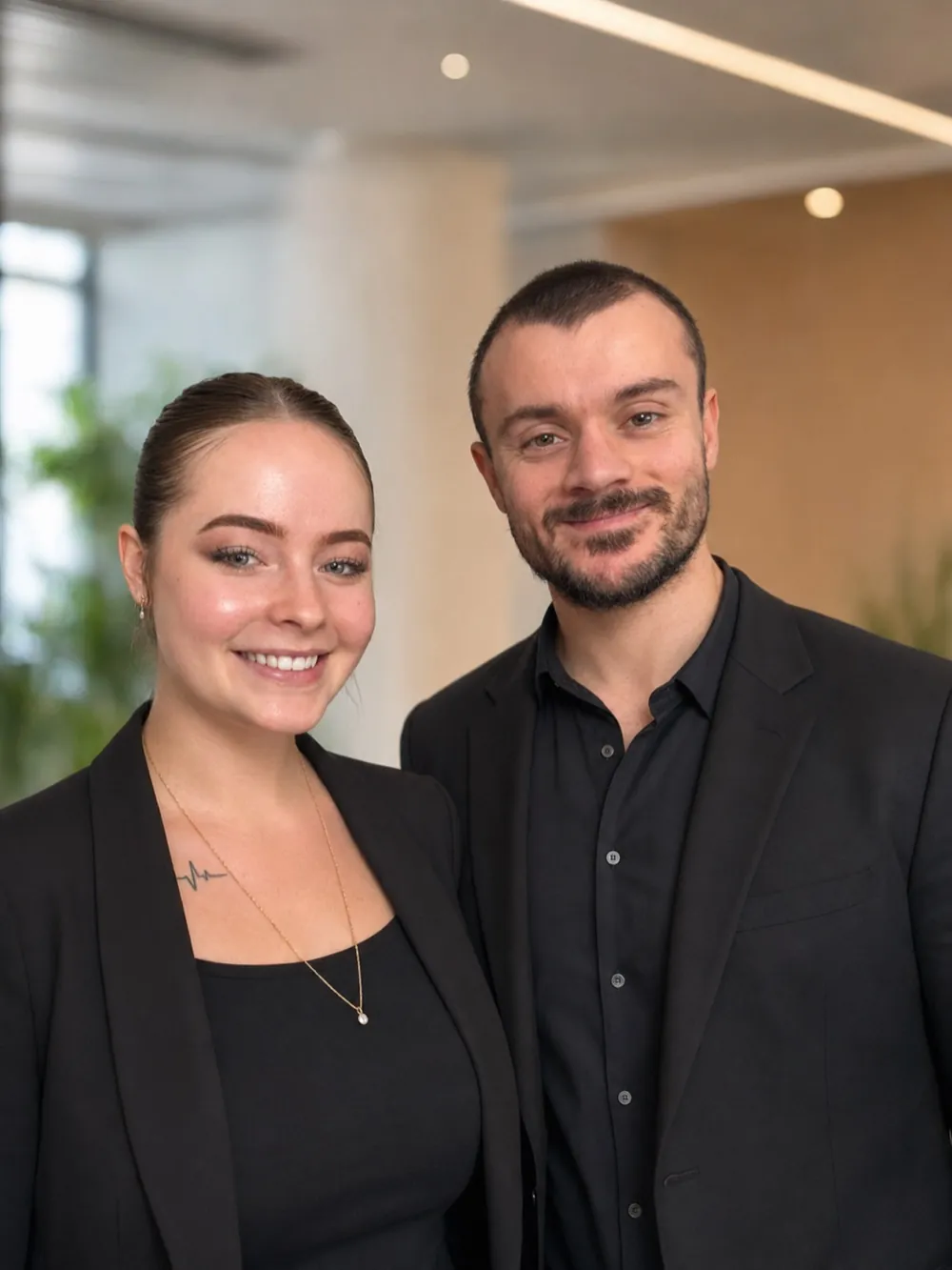 Gauthier Touillet et Laura Gicquel, fondateurs de l'agence Qoubra